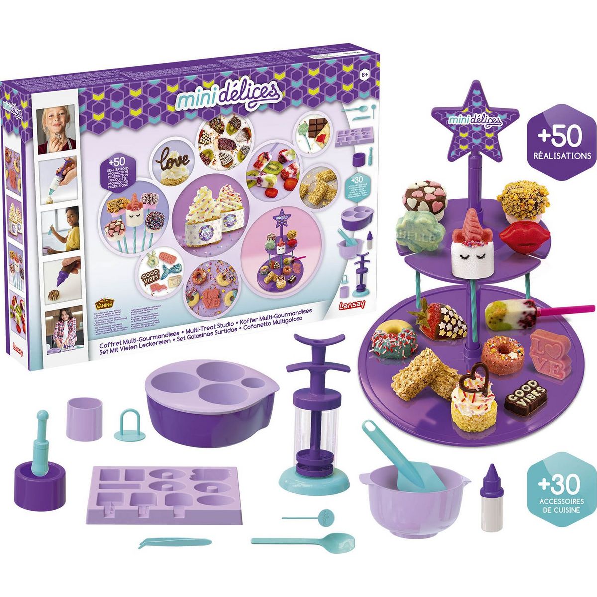 LANSAY Mini Délices mon super atelier - Coffret Multi gourmandises 