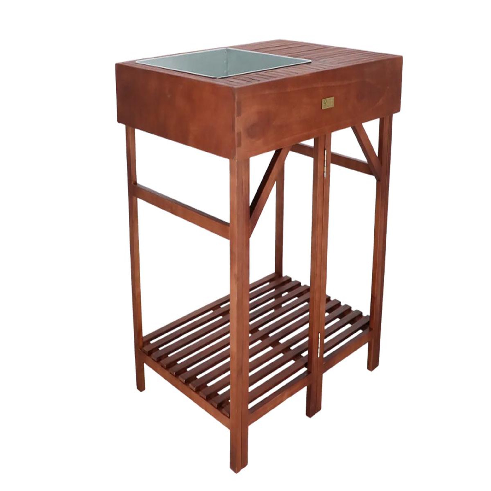 Voir la diapositive 6 : ESSCHERT DESIGN Table à rempoter en bois dur - Esschert Design