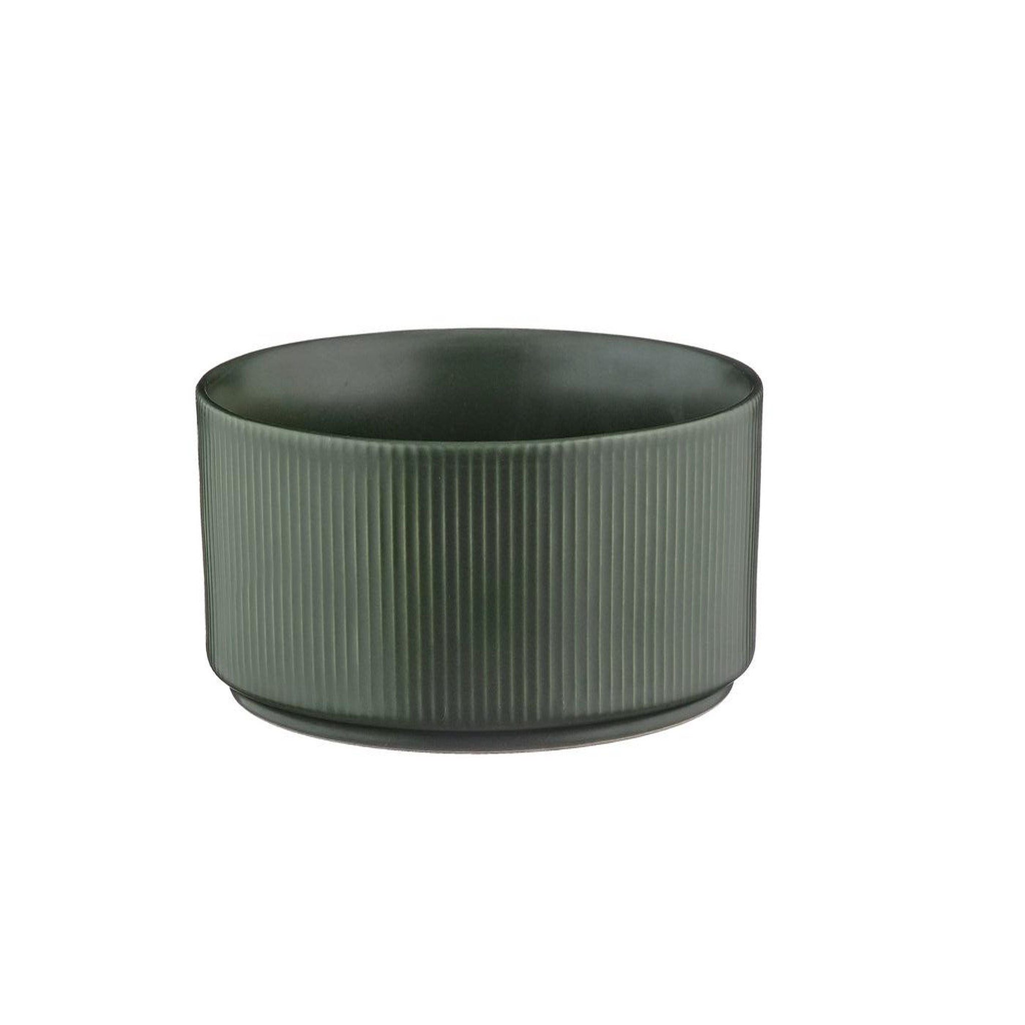 Voir la diapositive 4 : BJORN Bol scandi ø16,5cm - 4 pièces - olive