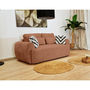 Voir la diapositive 3 : BEST MOBILIER Mahina - canapé droit 2 places - en tissu bouclette
