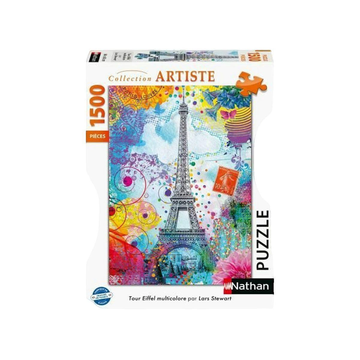 Nathan Puzzle Nathan Tour Eiffel Artistique