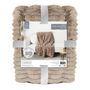 Voir la diapositive 6 : Paris Prix Plaid Imitation Fourrure  Opulence  120x150cm Taupe