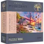 Trefl Puzzle en bois 1000 pièces : Coucher de soleil au Golden Gate