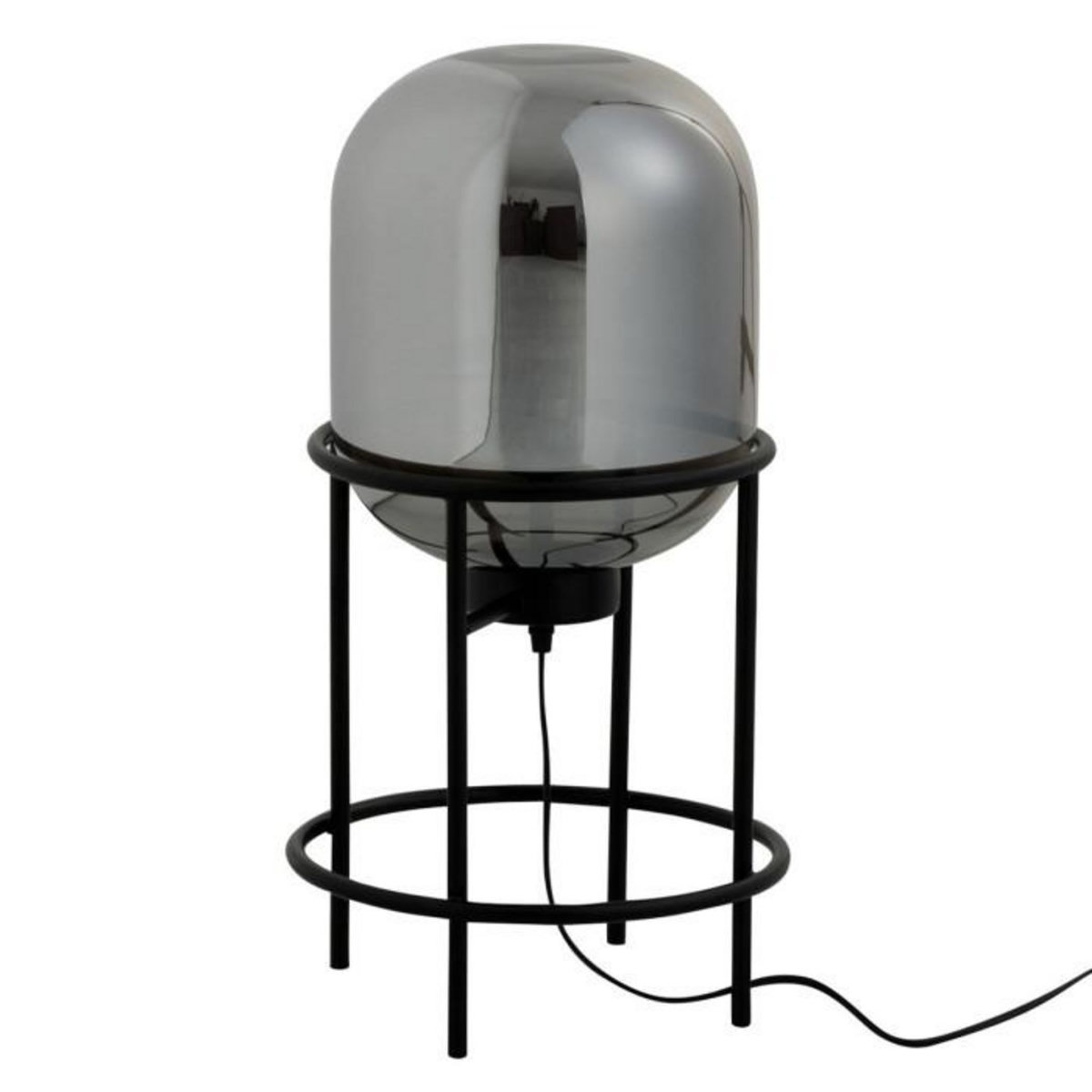 Paris Prix Lampe à Poser sur Pied  Sasha  50cm Argent