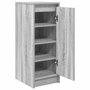 Voir la diapositive 5 : VIDAXL Armoire à chaussures sonoma gris 29,5x34x76 cm bois ingénierie