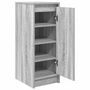 Voir la diapositive 5 : VIDAXL Armoire à chaussures sonoma gris 29,5x34x76 cm bois ingénierie