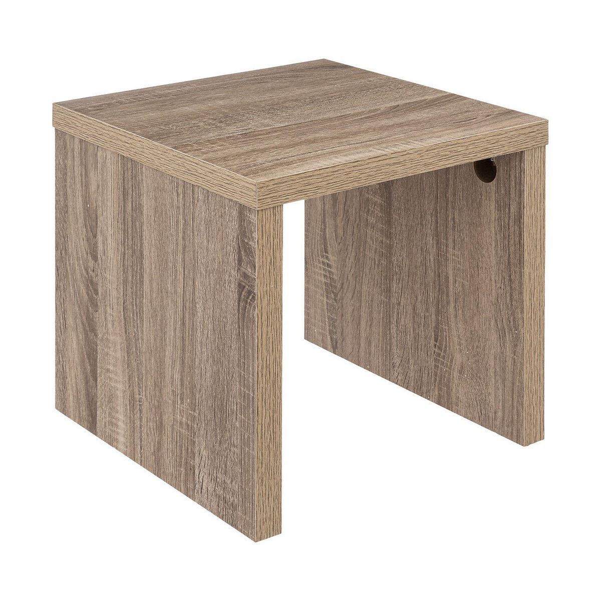 FIVE Trio de Tables Gigognes encastrables en MDF - Hauteur 45 cm