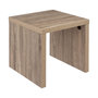Voir la diapositive 3 : FIVE Trio de Tables Gigognes encastrables en MDF - Hauteur 45 cm