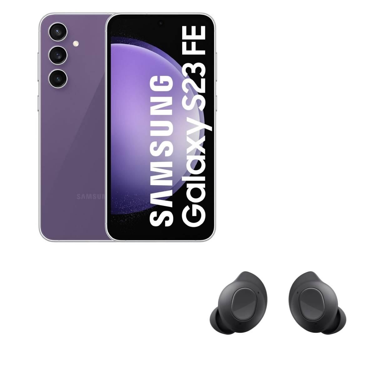 SAMSUNG SAMSUNG S23FE 128GO VIOLET + SAMSUNG GALAXY BUDS FE NR