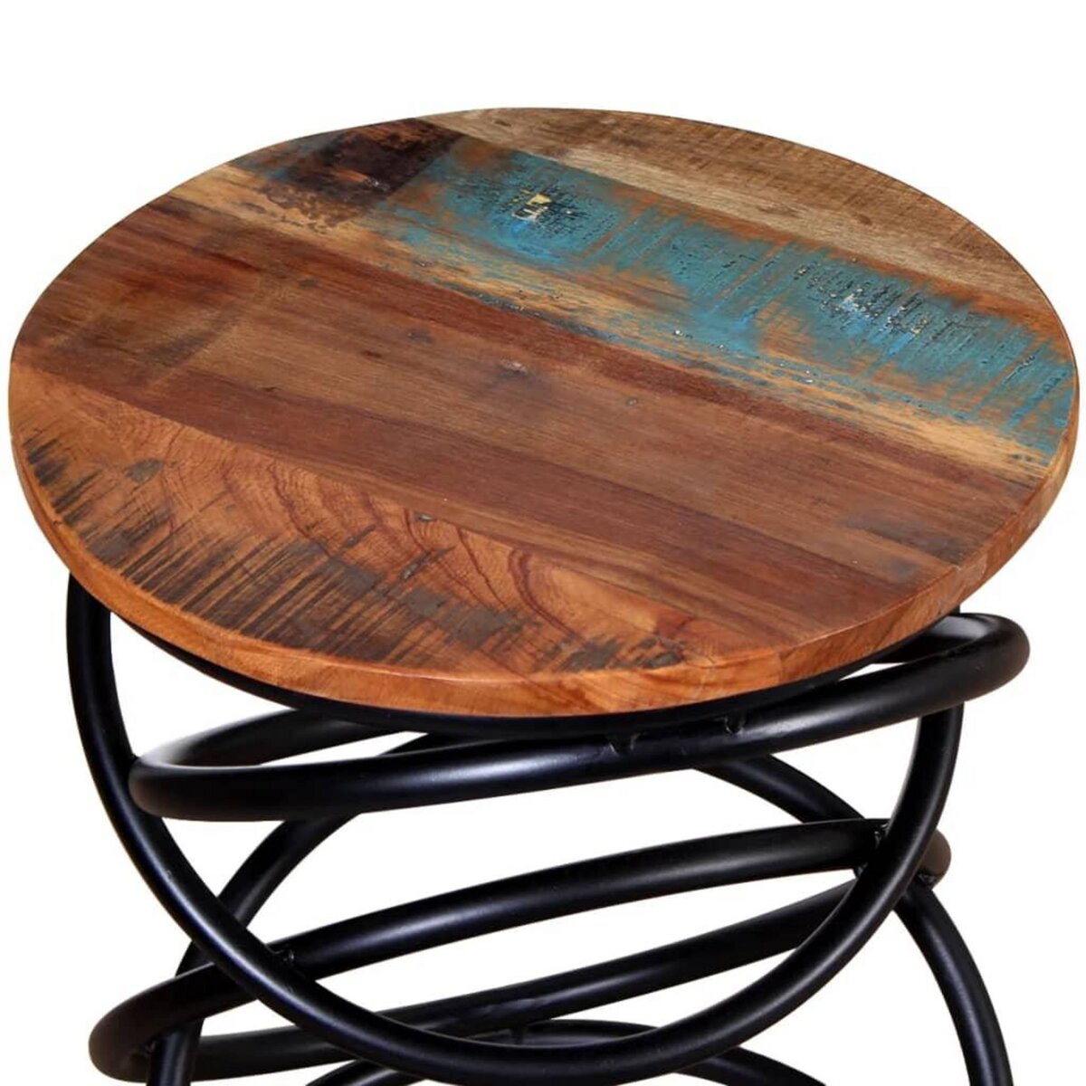 VIDAXL Table d'appoint Bois de recuperation massif
