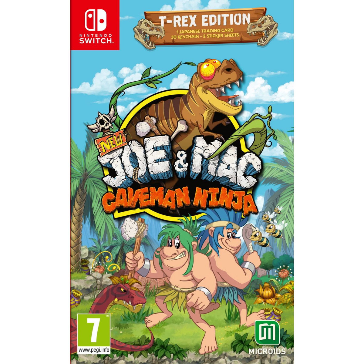 Joe & Mac: Caveman Ninja - T-Rex Edition Nintendo Switch