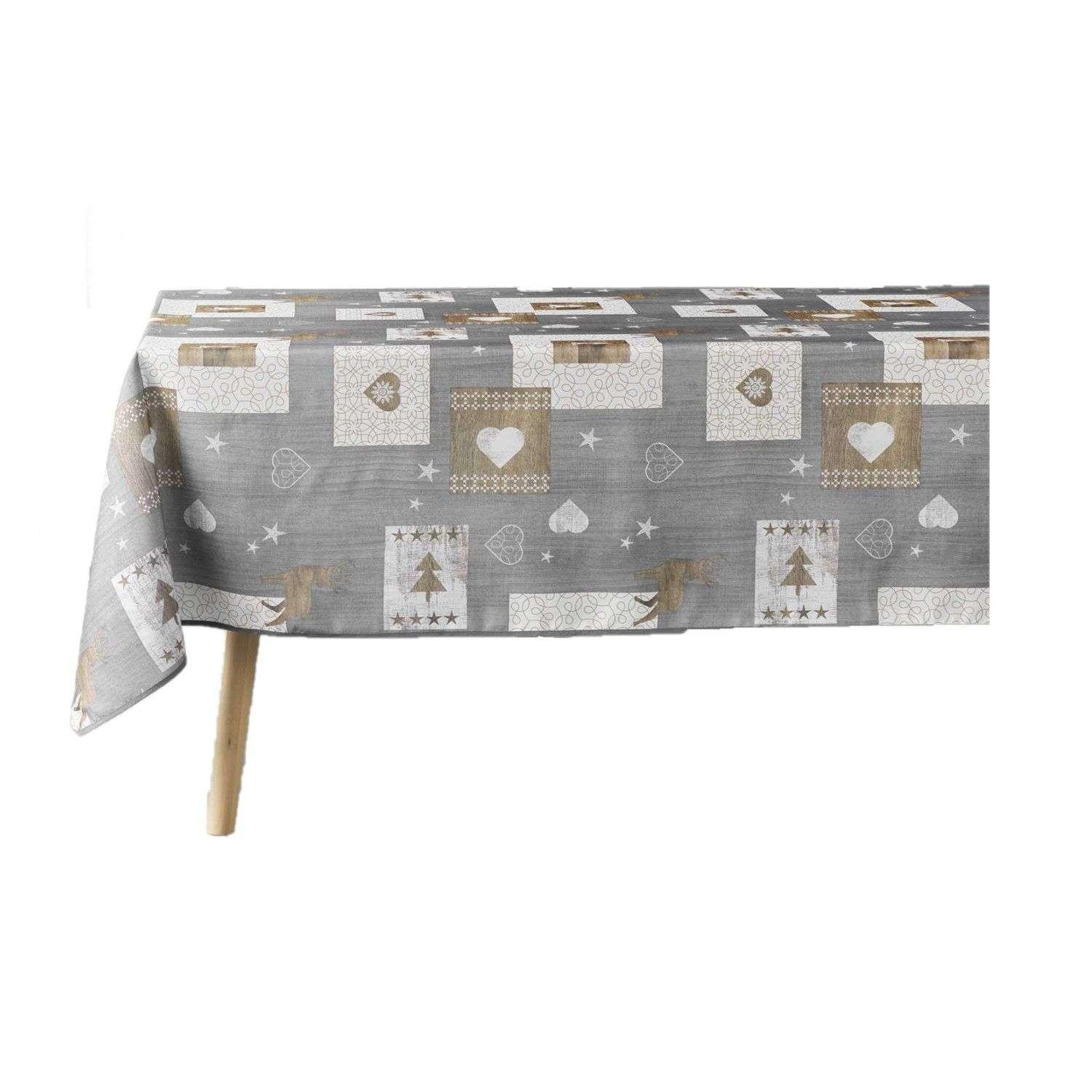 Voir la diapositive 1 : Douceur d'Intérieur Nappe rectangulaire antitache et infroissable