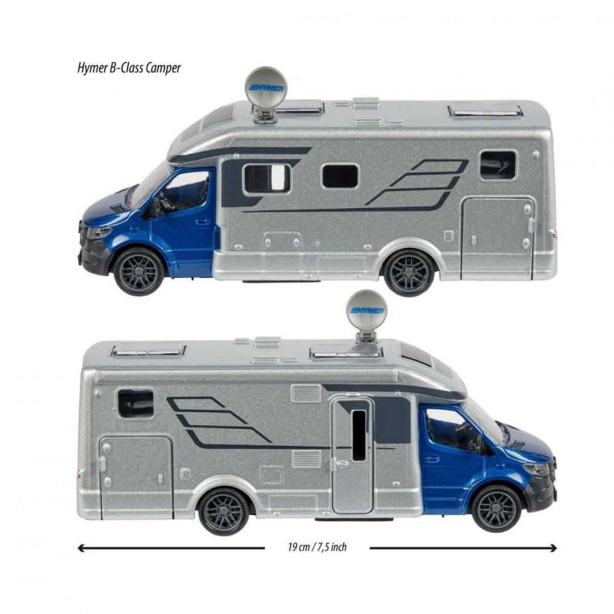 Majorette Véhicule Majorette GS Mercedes Camping Car 19 cm