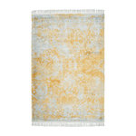 Paris Prix Tapis Tissé à la Main Imprimé  Dolce Vita  Gris & Or. Coloris disponibles : Gris