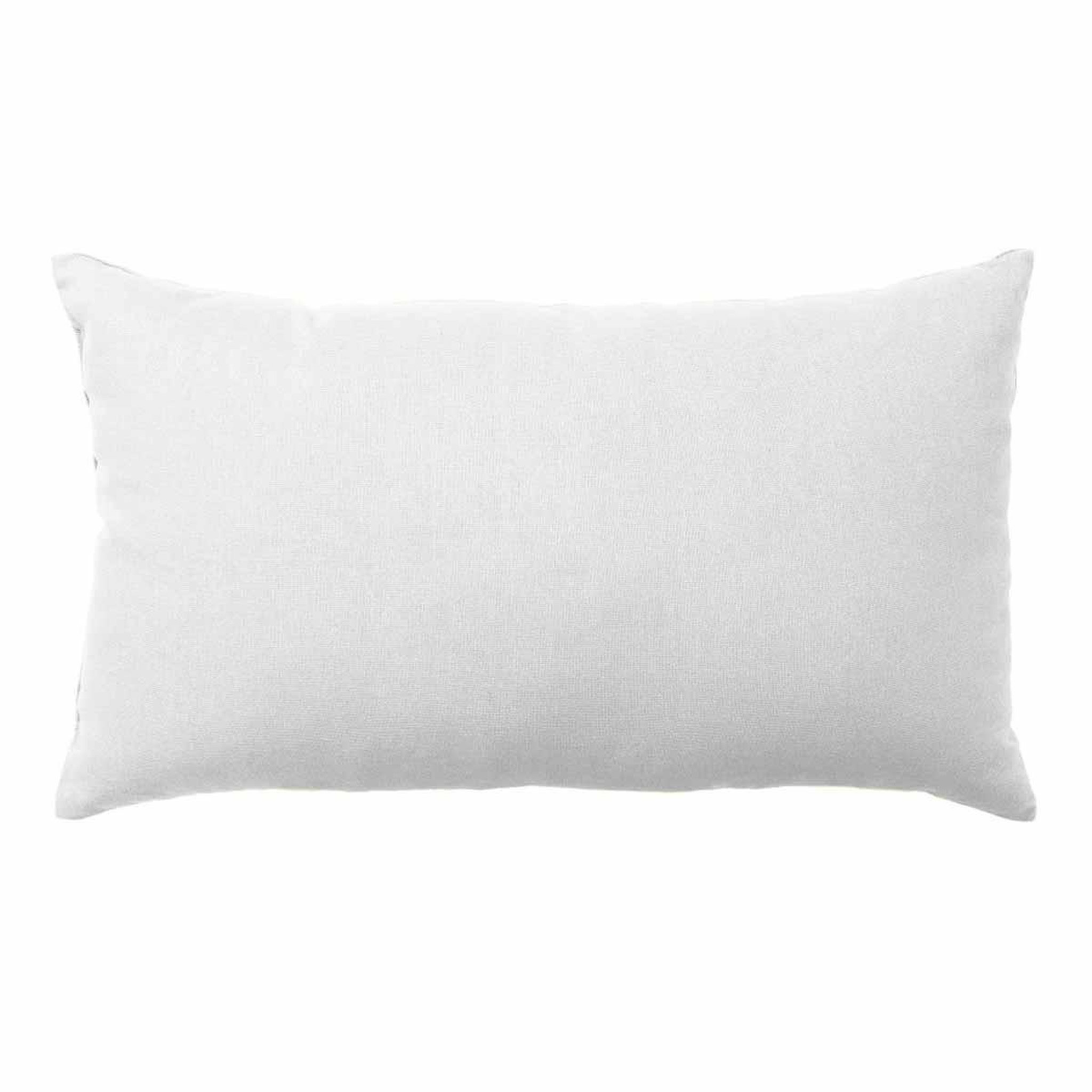 ENJOY HOME Coussin déco uni  panama  30x50cm blanc