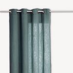 ATMOSPHERA Rideau en gaze de coton JAMANA. Coloris disponibles : Rose, Orange, Bleu