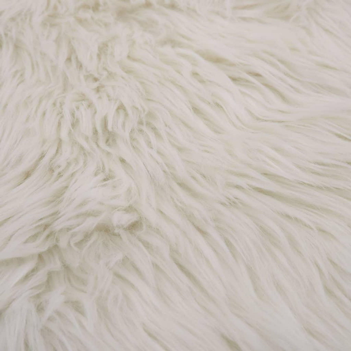 VIDAXL Tapis 60 x 90 cm Peau de mouton synthetique Blanc