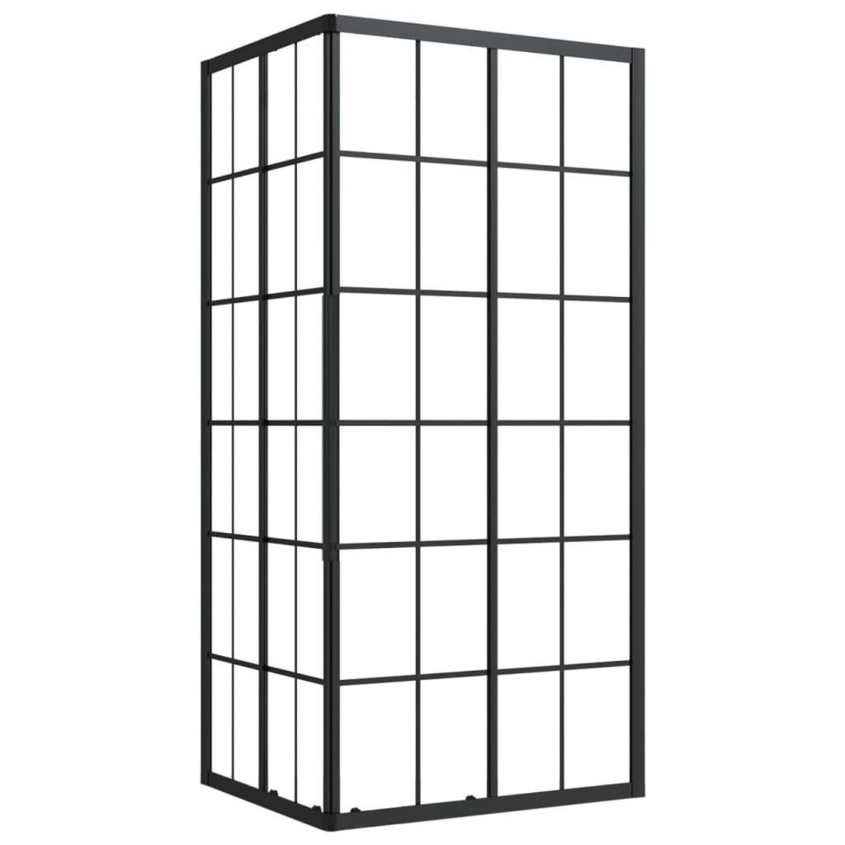 VIDAXL Cabine de douche ESG 90x70x180 cm