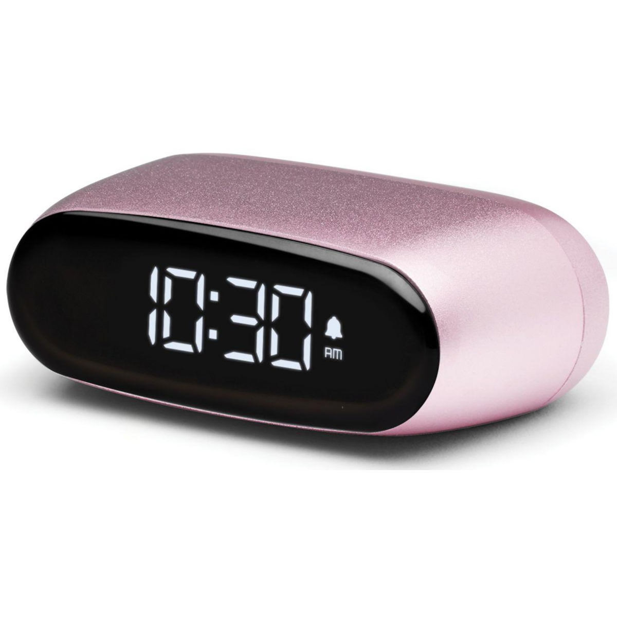 LEXON Réveil Minut ultra-compact Rechargeable Rose