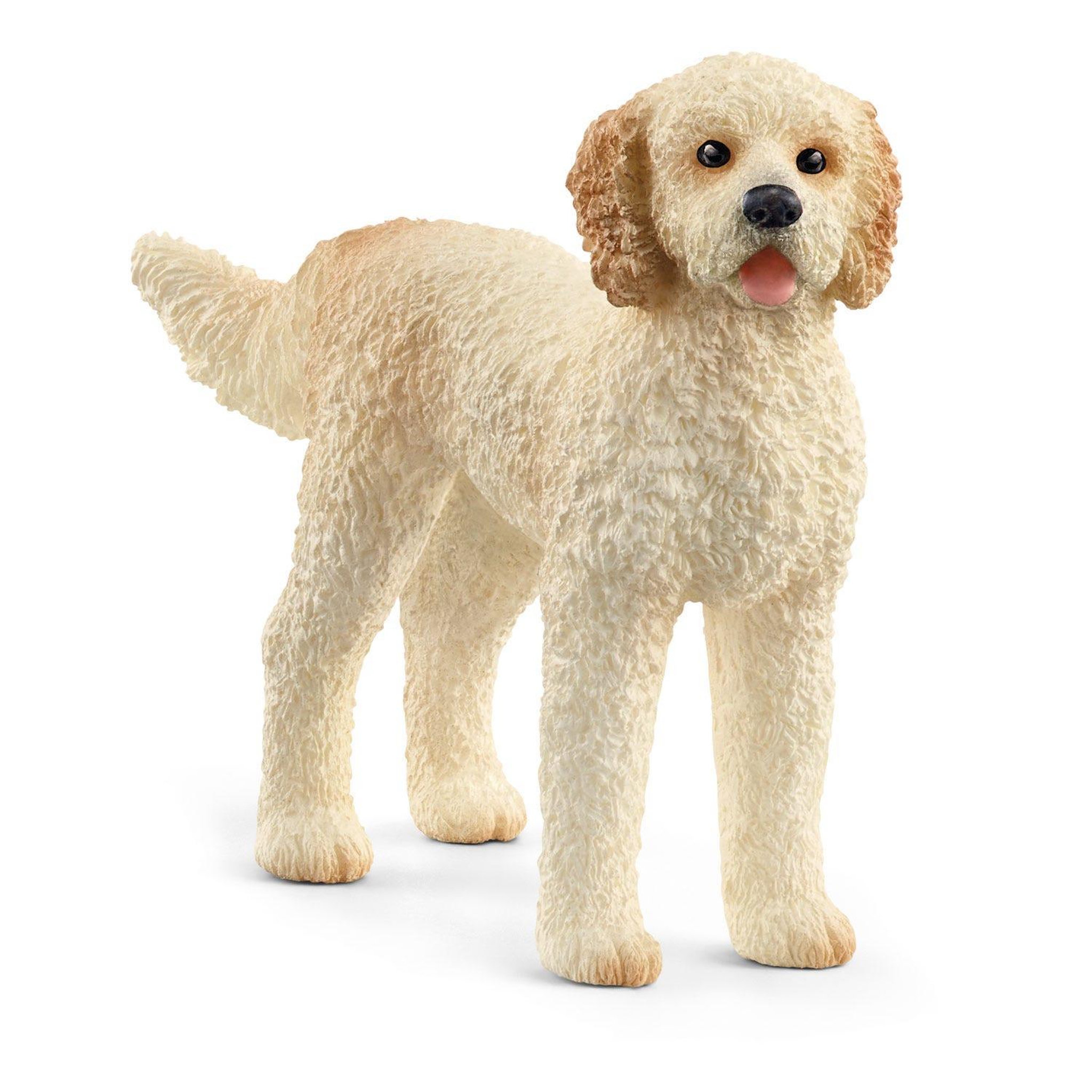 Voir la diapositive 2 : Schleich Figurine animale 13939 Chien goldendoodle