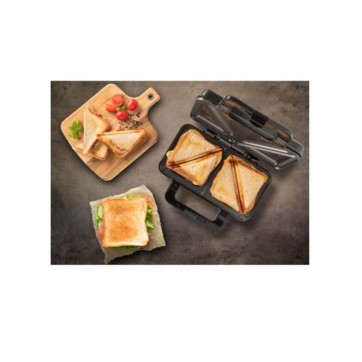 Bestron Appareil pour croque-monsieur - ASM90XLTG