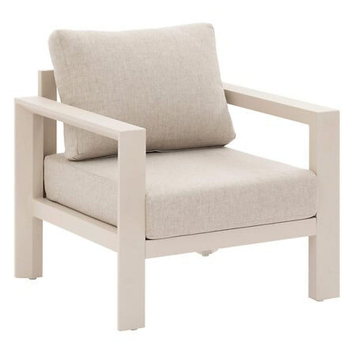 HESPERIDE Salon de jardin en aluminium 5 places EVASION