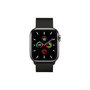 Voir la diapositive 2 : IBROZ Bracelet Apple Watch 42/44/45mm Maille noir