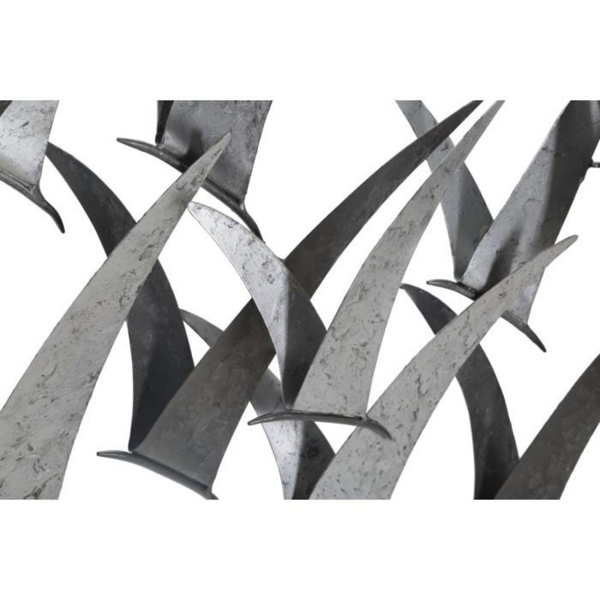 Paris Prix Décoration Murale en Métal  Gabbiani  93cm Gris