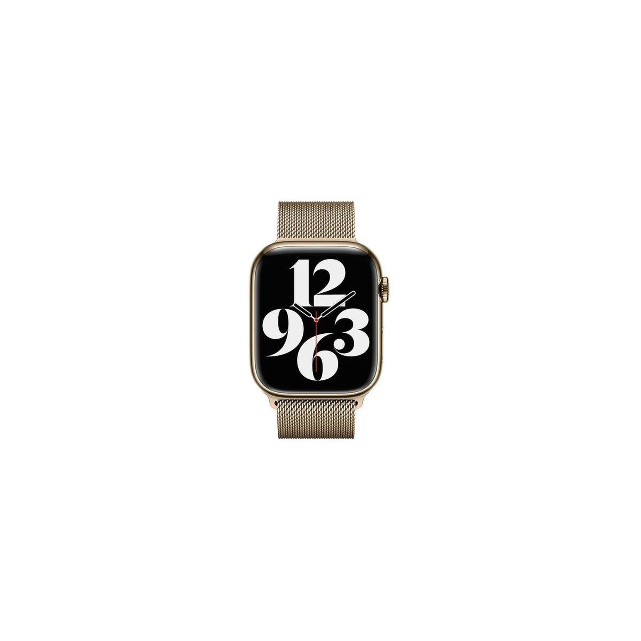 Voir la diapositive 3 : APPLE Bracelet Watch 45mm Or Milanais