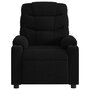 Voir la diapositive 6 : VIDAXL Fauteuil inclinable Noir Tissu