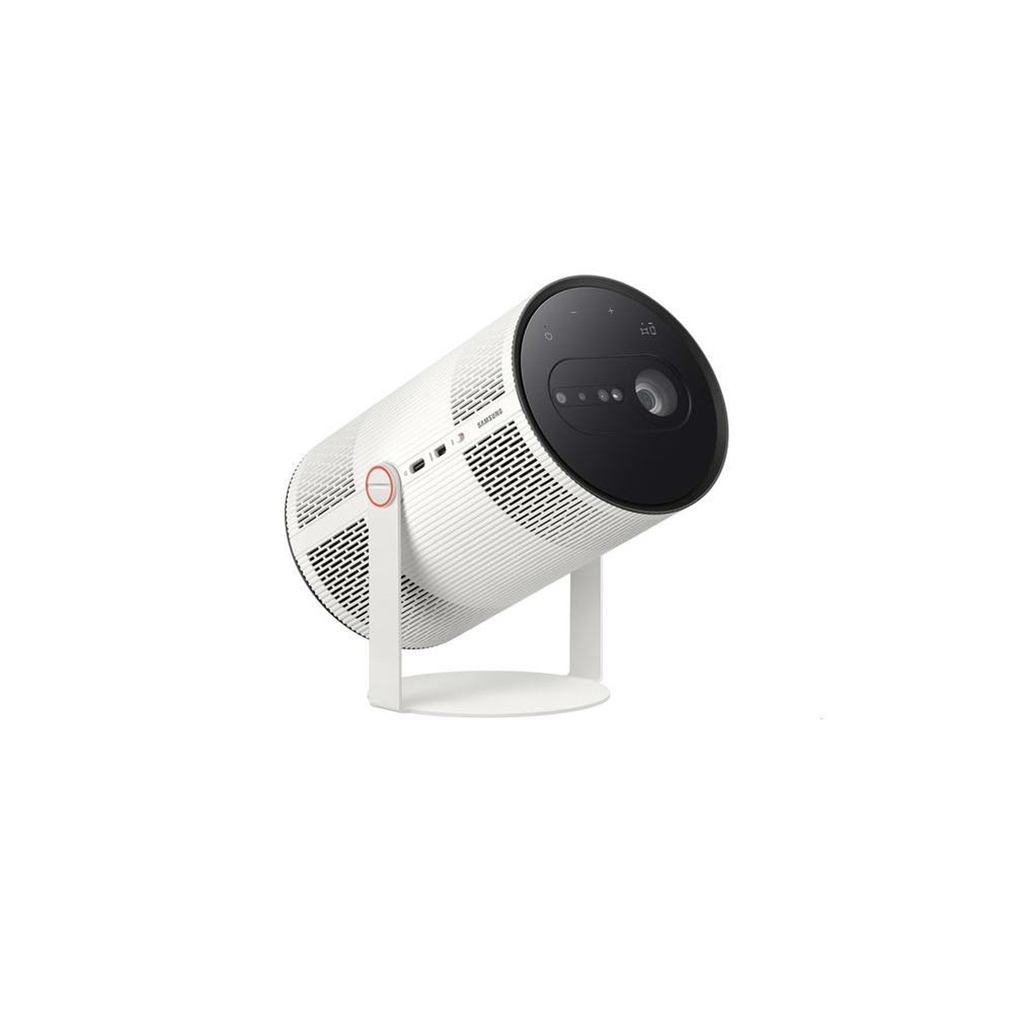 Samsung Projecteur led dlp portable orientable 180° 1080p 430 ansi lumens, correction automatique du trapèze, smart tv tizen, hdmi micro, son 360° 5 w rms, hdr10 plus/hlg