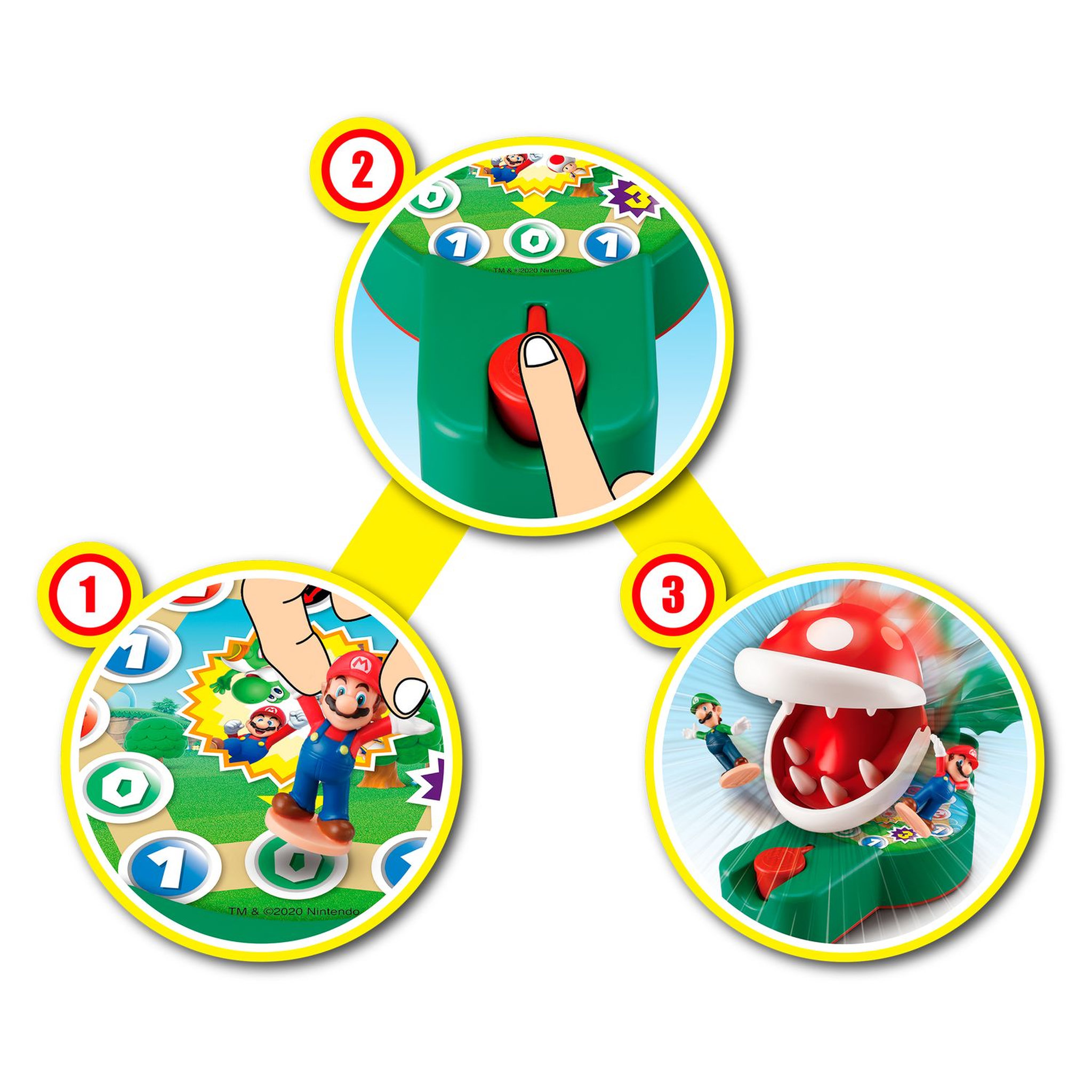 Voir la diapositive 7 : Epoch d'Enfance Jeu Super Mario - Piranha Plant Escape!