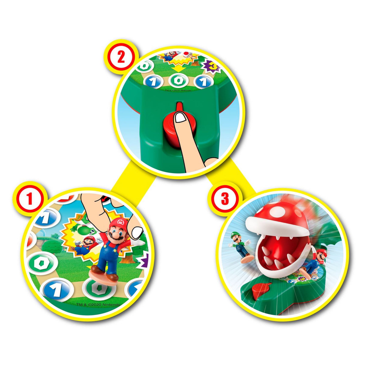 Epoch d'Enfance Jeu Super Mario - Piranha Plant Escape!