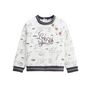 Voir la diapositive 4 : Petit Béguin Ensemble bébé sweat-shirt en molleton et pantalon en velours Crazy Safari