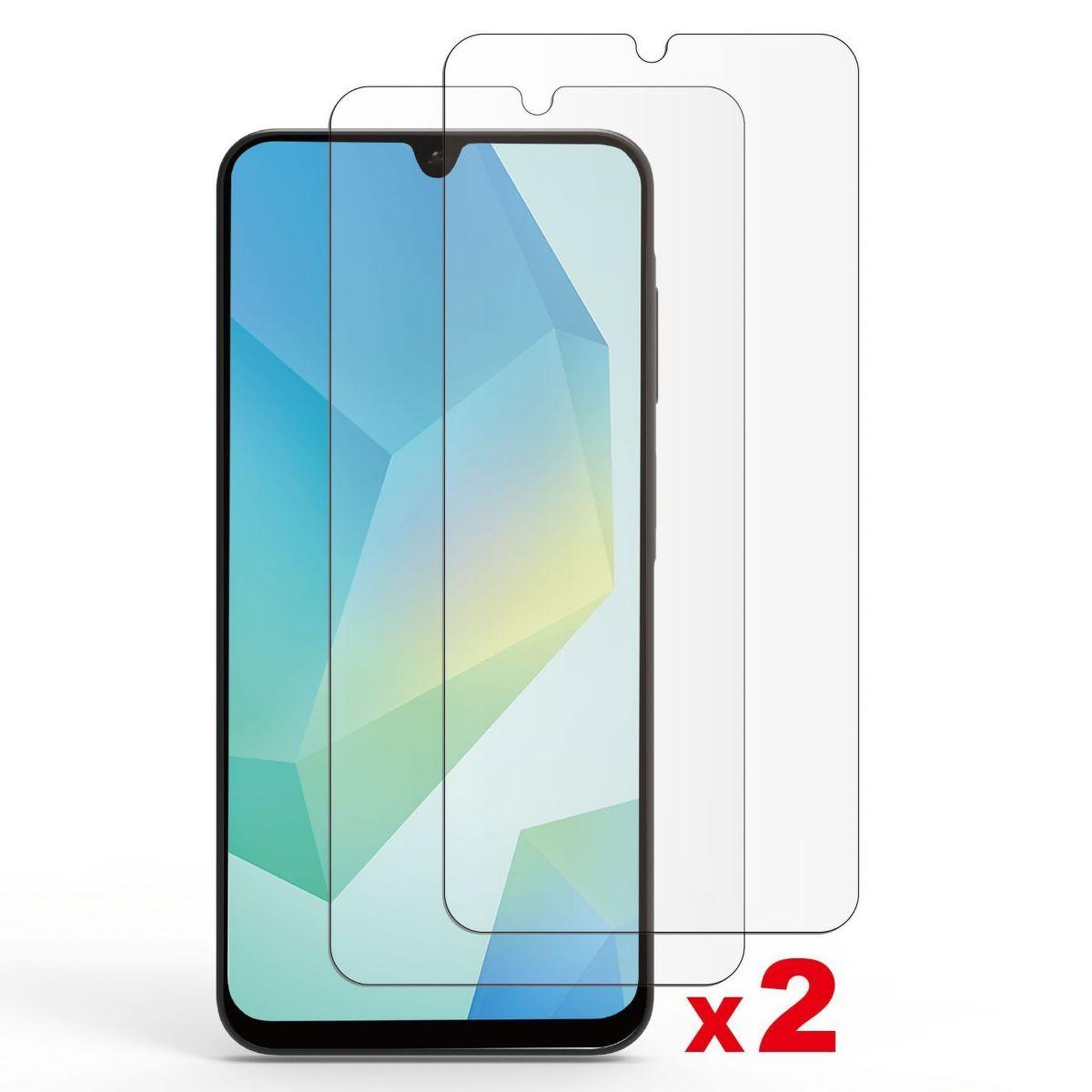 ESSENTIEL B Protège écran samsung a16/a26/a17 verre trempé x2