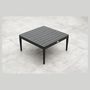 Voir la diapositive 3 : DCB GARDEN Salon de jardin d'angle - 4 places - Aluminium - Anthracite - ANKARA