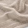 Voir la diapositive 2 : Paris Prix Serviette d'Invité  Tendresse  30x50cm Taupe