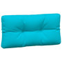 Voir la diapositive 5 : VIDAXL Coussins de palette lot de 3 turquoise tissu