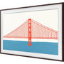 Voir la diapositive 3 : Samsung Cadre The Frame 50'' Noyer
