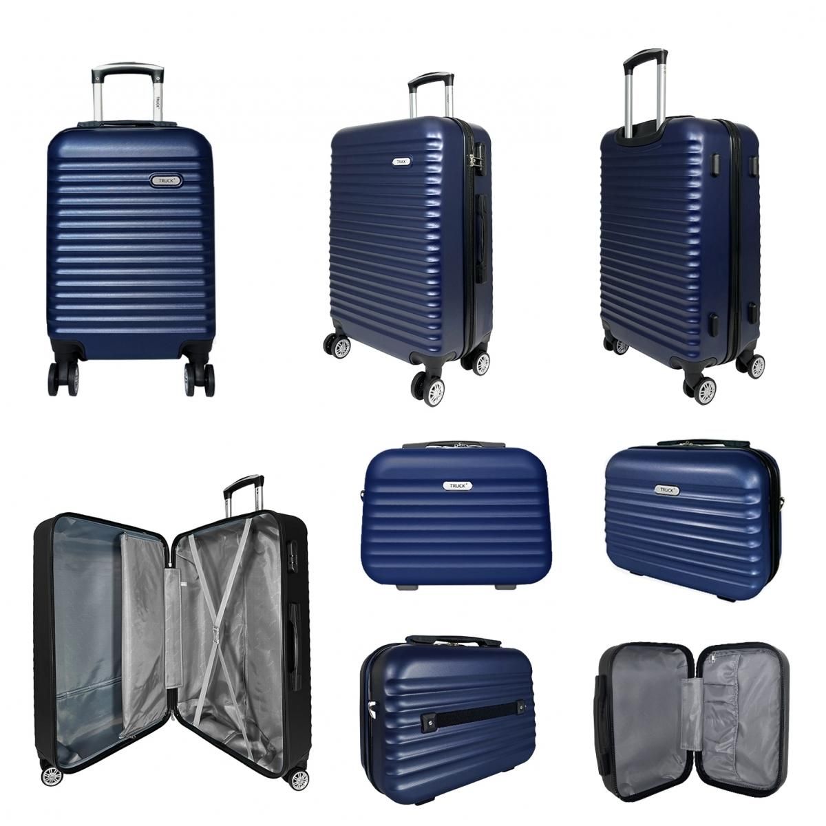 TRUCK Lot 3 valises plus 1 vanity rigides