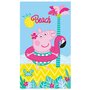 PEPPA PIG Drap de plage enfant en coton Peppa Pig Summer