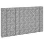 Voir la diapositive 2 : VIDAXL Lits sureleves en gabion 4 pcs 30x30x50/100/150/200 cm Fer