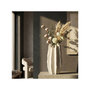 Voir la diapositive 4 : Paris Prix Vase Design en Résine  Ester  50cm Blanc