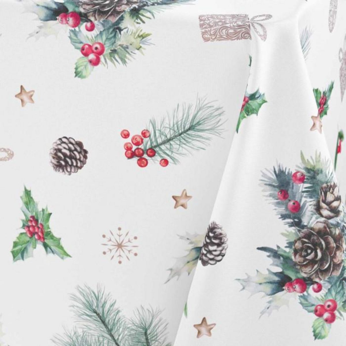 Paris Prix Nappe Antitache Imprimé  Hollystar  150x240cm Multicolore