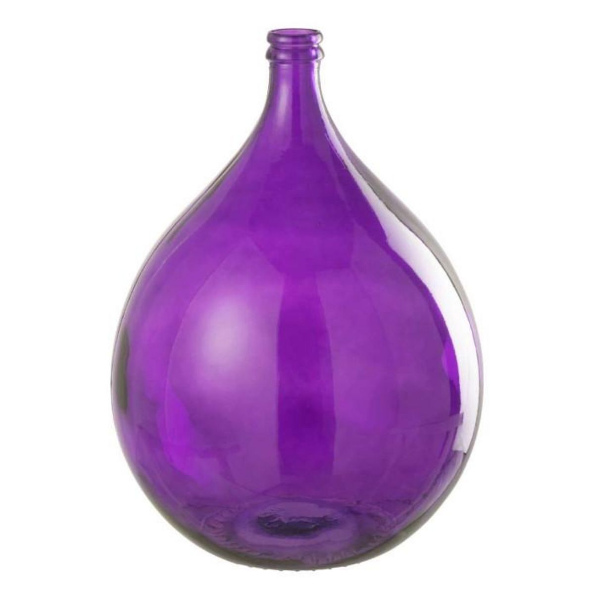 Paris Prix Vase Ballon en Verre  Lisbonne  56cm Mauve