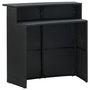 Voir la diapositive 5 : VIDAXL Ensemble de bar de jardin 3 pcs Noir
