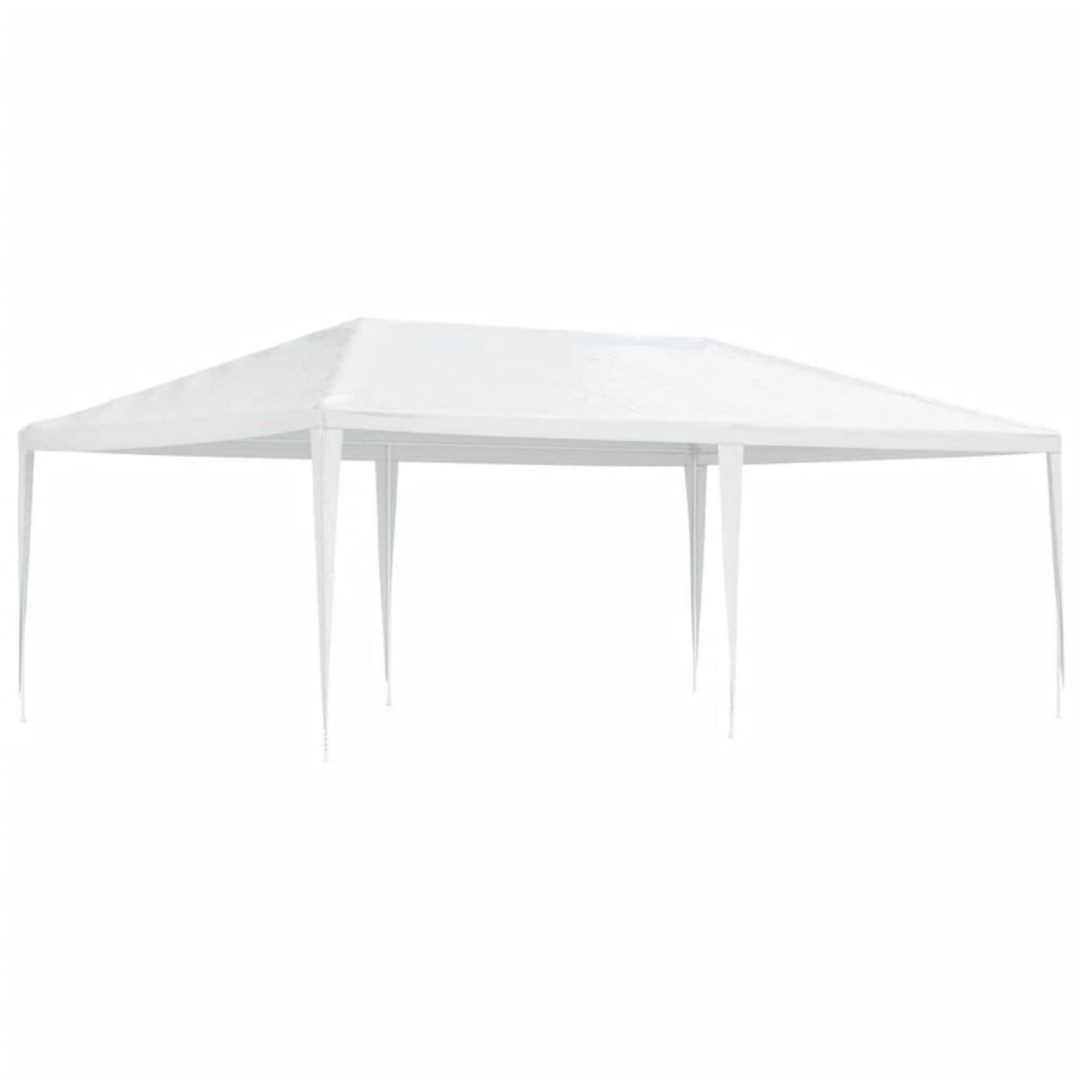 VIDAXL Tente de reception 4x6 m Blanc
