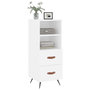 Voir la diapositive 3 : VIDAXL Buffet blanc 34,5x34x90 cm bois d'ingenierie