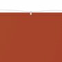 Voir la diapositive 3 : VIDAXL Auvent vertical Terre cuite 60x360 cm Tissu oxford