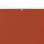 Voir la diapositive 3 : VIDAXL Auvent vertical Terre cuite 60x360 cm Tissu oxford